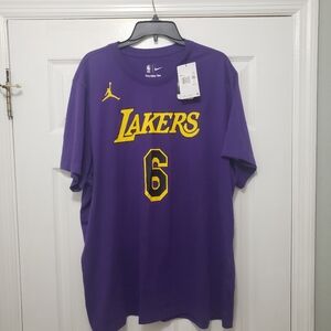 LeBron James Jordan NBA Shirt...